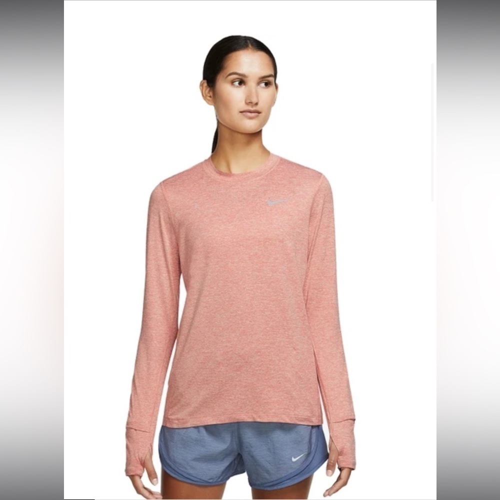 Nike Women's Short Sleeve Tee - Heathered Coral